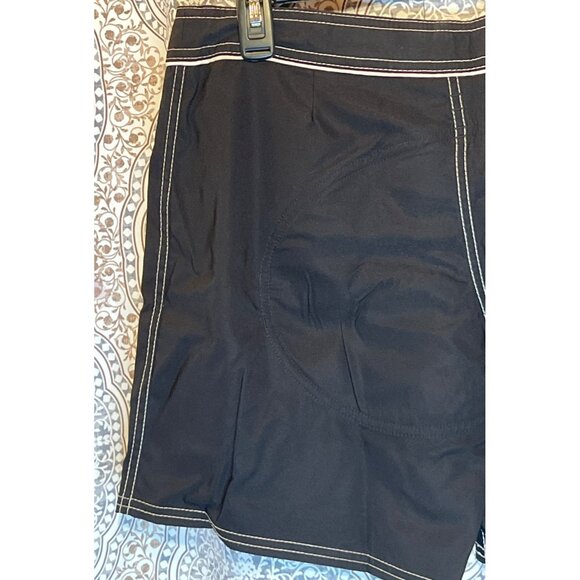 Mysterioso Womens Cycling Shorts Size 8 Black With White Stitching - Picture 6 of 13